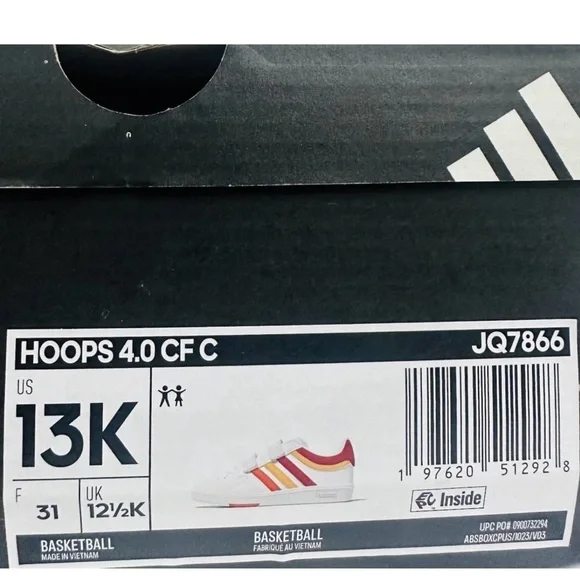 Adidas Kids Sneakers,unisex size 13 .New with box .R14 - Picture 8 of 8